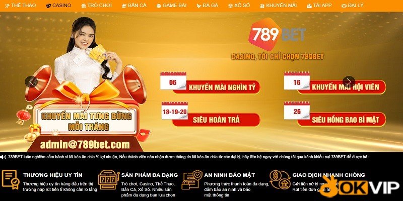 789BET - Kênh cá cược uy tín của OKVIP